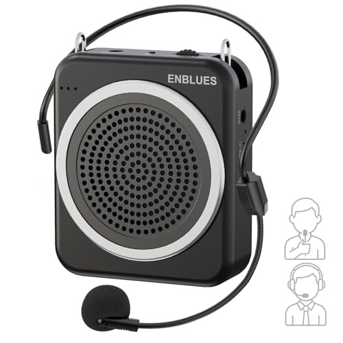 Voice Amplifier for Teachers with Wired Handheld Microphone and Headset