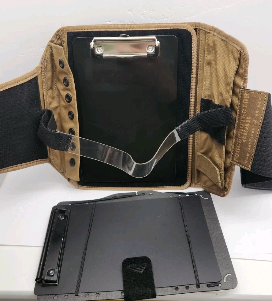 Kneeboard Forceprotector Gear LLC FPG -Coyote-FOR102COY Pilot Aircraft Aviation