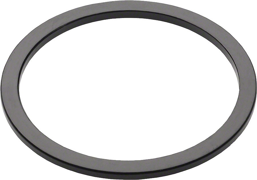 Crank and Bottom Bracket Spacers - Wheels Manufacturing 1.8mm Black Aluminum