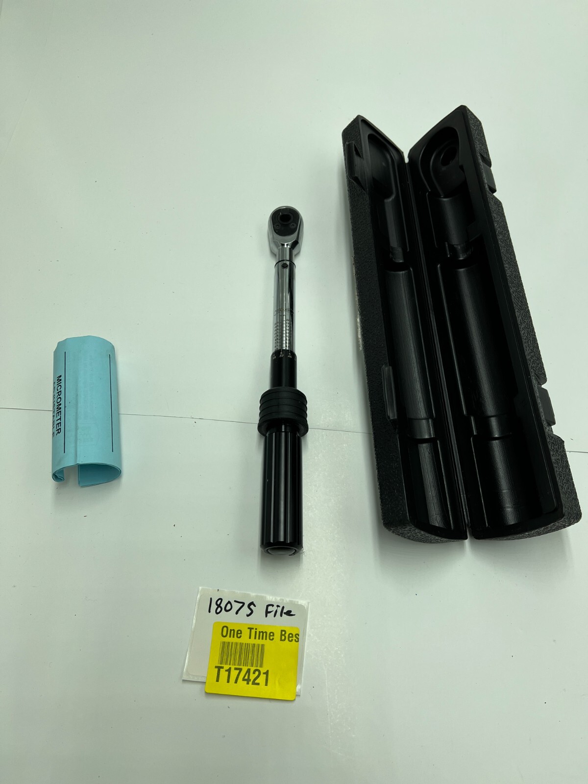 Central Tools 97361B 200 In Lb Torque Wrench Fixed Square ‎Powder Coated