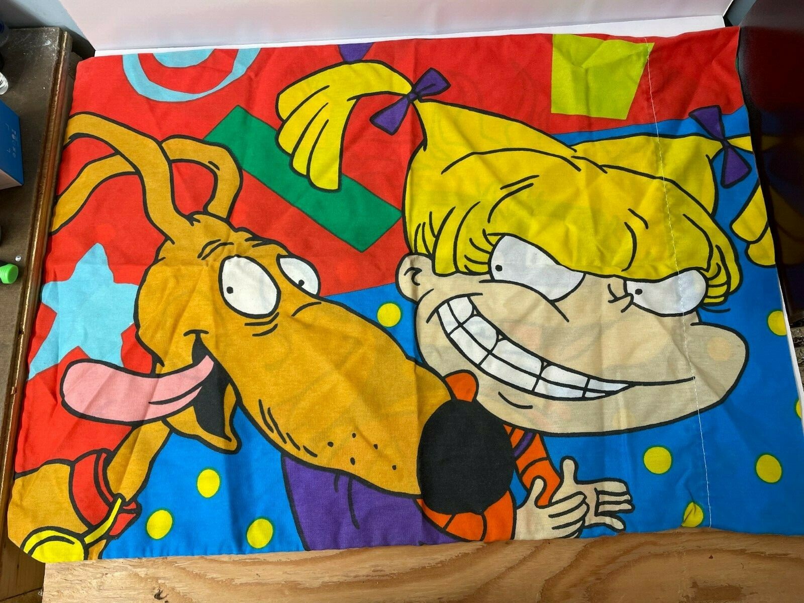 Vintage Rugrats Nickelodeon pillow case