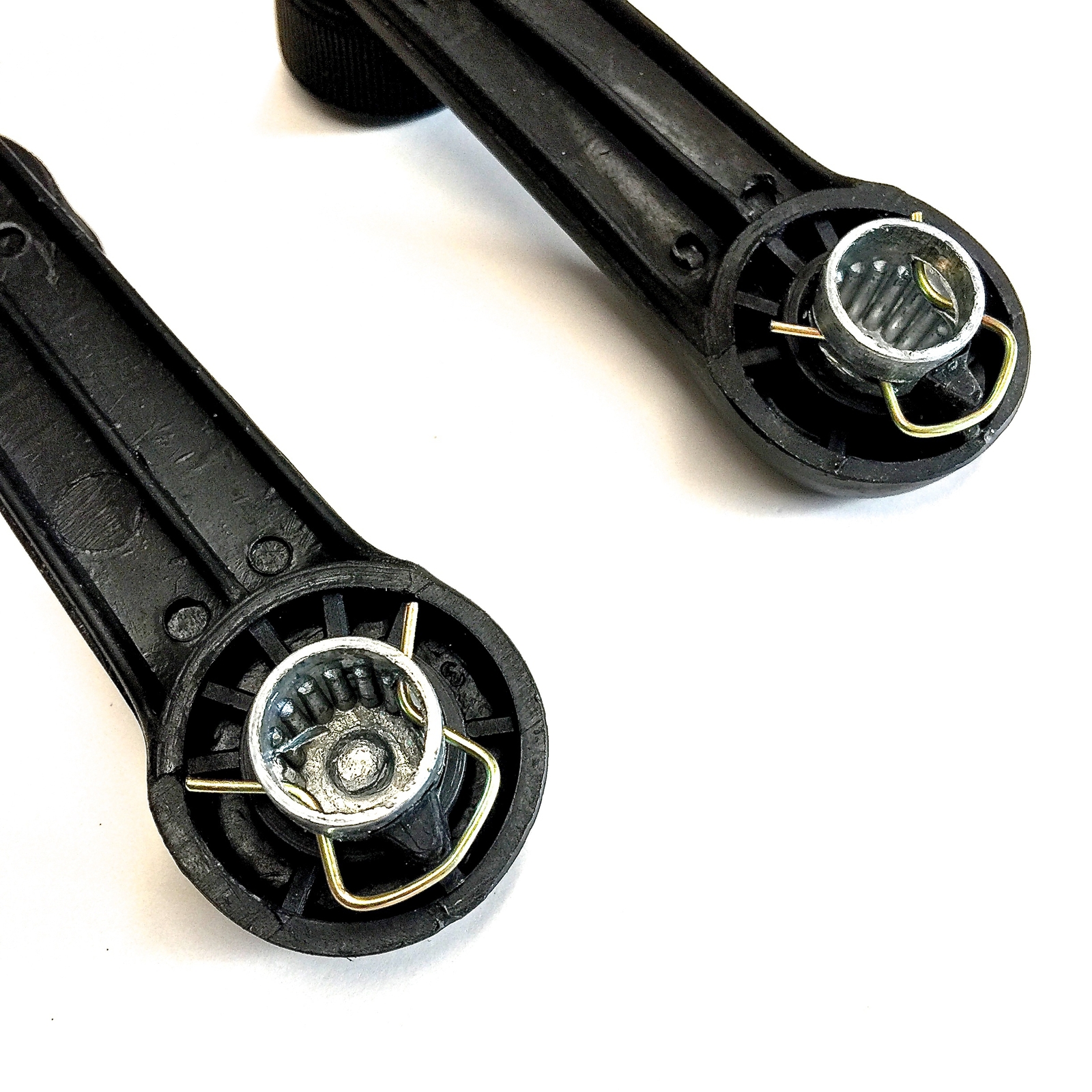ALL-METAL WINDOW HANDLES (BLACK) - SAMURAI '80-'95