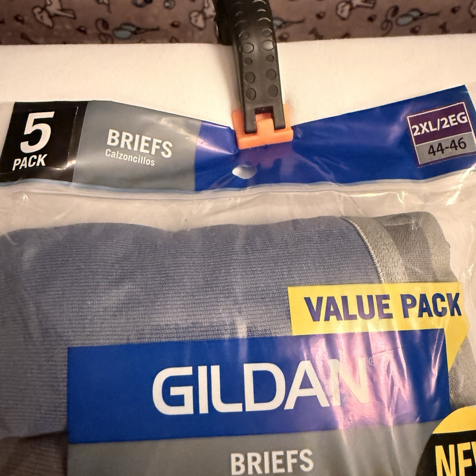 THREE PACKS Gildan Men's Briefs 5-Pack 2XL 44-46 Premium Cotton Comfort NEW