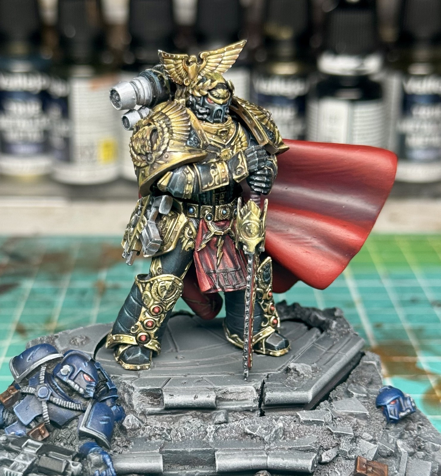 Warhammer 40k. Fabius Bile **COMMISSION** by Sword & Sable Minis