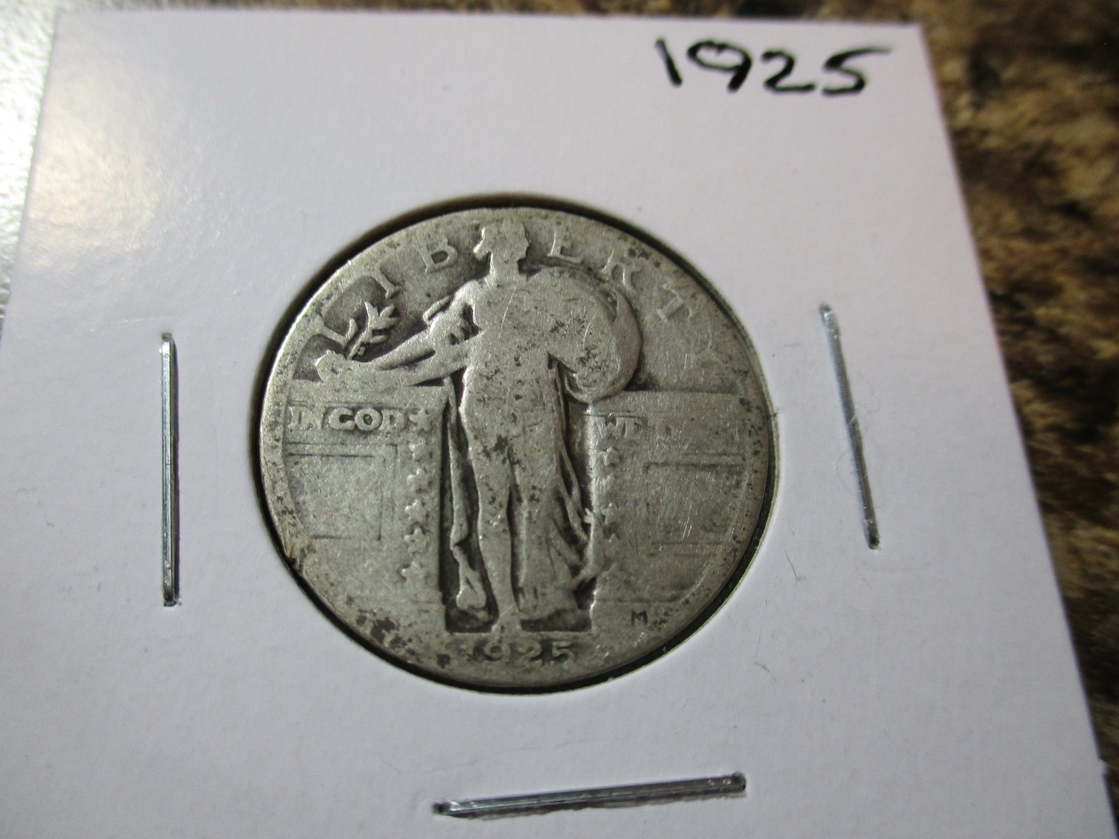 1925 STANDING LIBERTY SILVER QUARTER     16