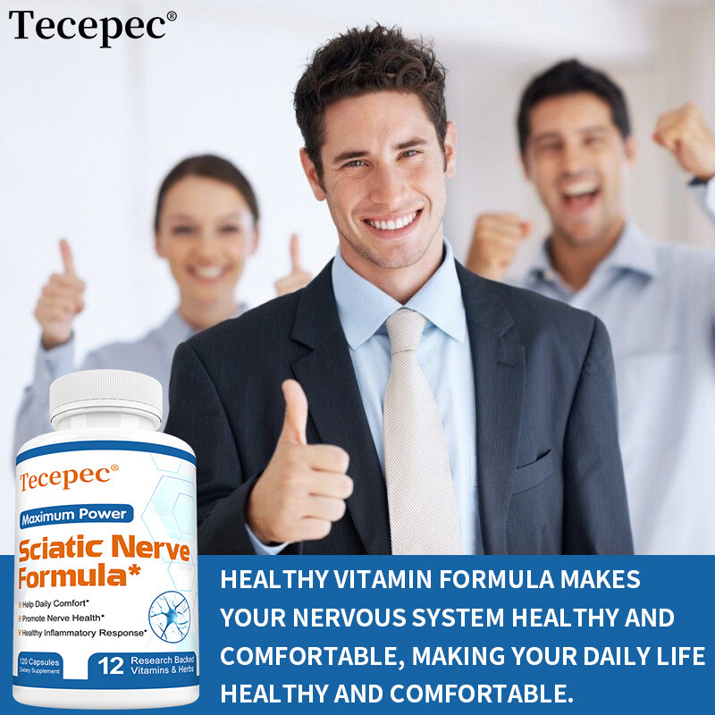 Premium Sciatic Nerve Support Formula – 120 Capsules