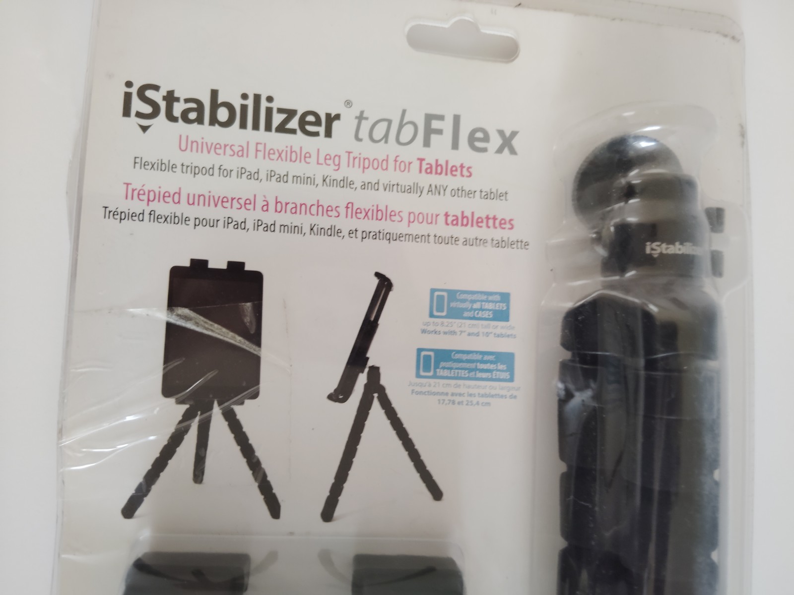 iStabilizer tabFlex Flexible Tripod for iPad Kindle Tablets 7" 10" New