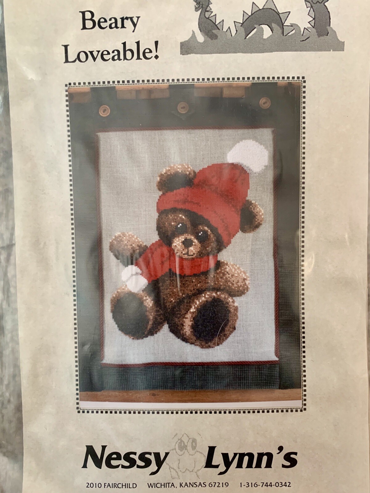 Beary Loveable! Cross Stitch Pattern by Nessy Lynn