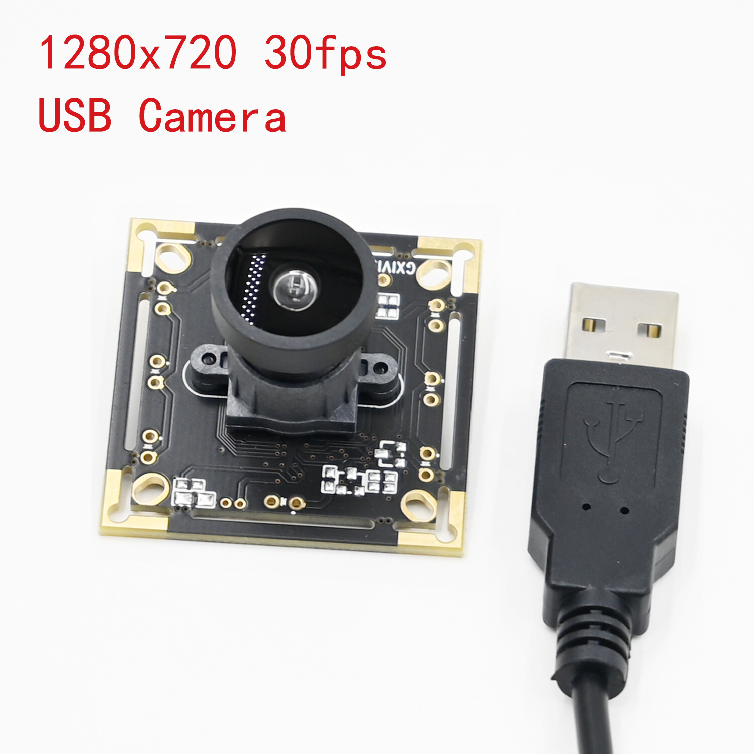 720P Camera Module USB Driveless 1MP 30FPS Webcam For Android Linux Windows