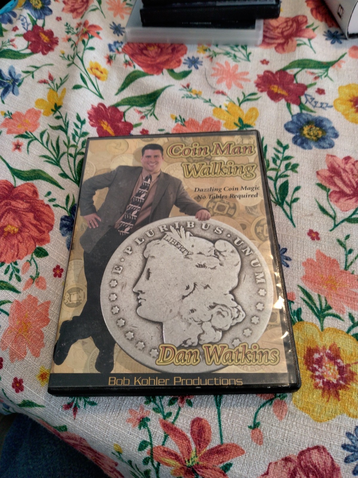 Coin Man Walking Dazzling Coin Magic DVD By Dan Watkins