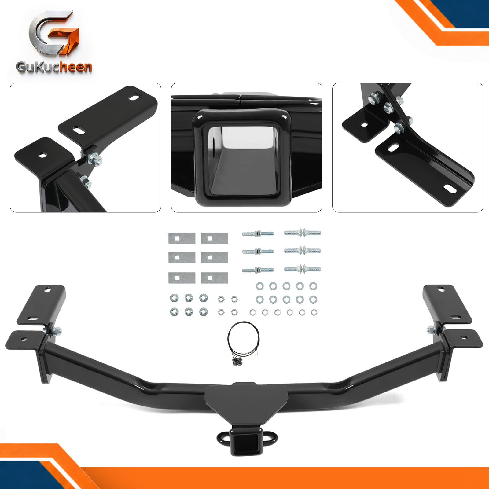 Class 3 Trailer Towing Hitch Receiver 2" For Ford Edge 07-14/Lincoln MKX 07-15