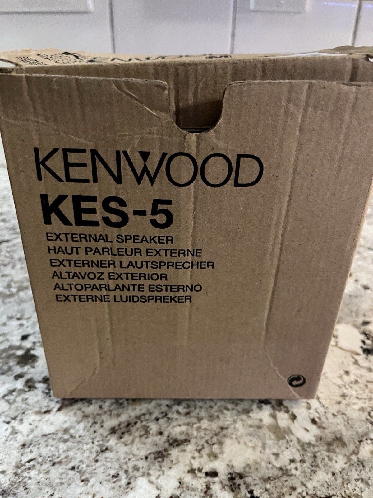 Kenwood KES-5 External Mobile Speaker