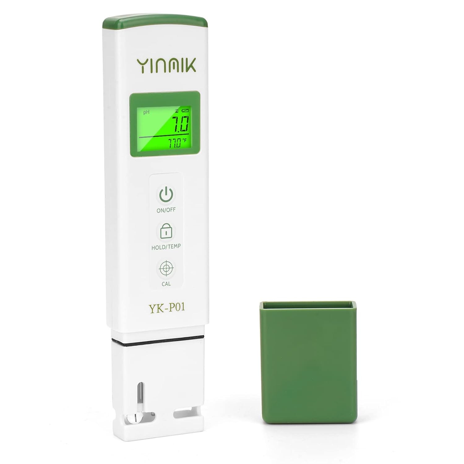 YINMIK YK-P01 pH Tester Digital Meter for Water Green