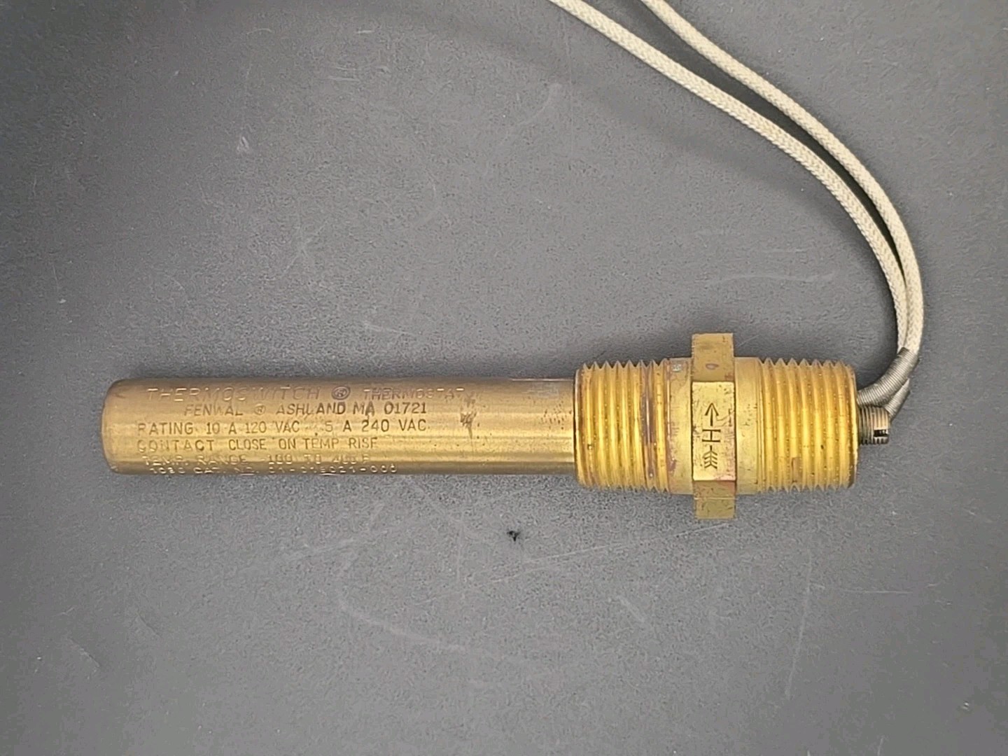 Fenwal 01-018021-000 Thermoswitch -100 To -400 Degree F Adjustable 120/240VAC