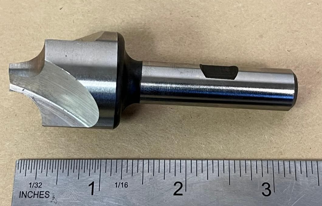 3/8 MELIN COUNTERSINK 1001 38609 M42 R-1612, 3-1/4" OAL