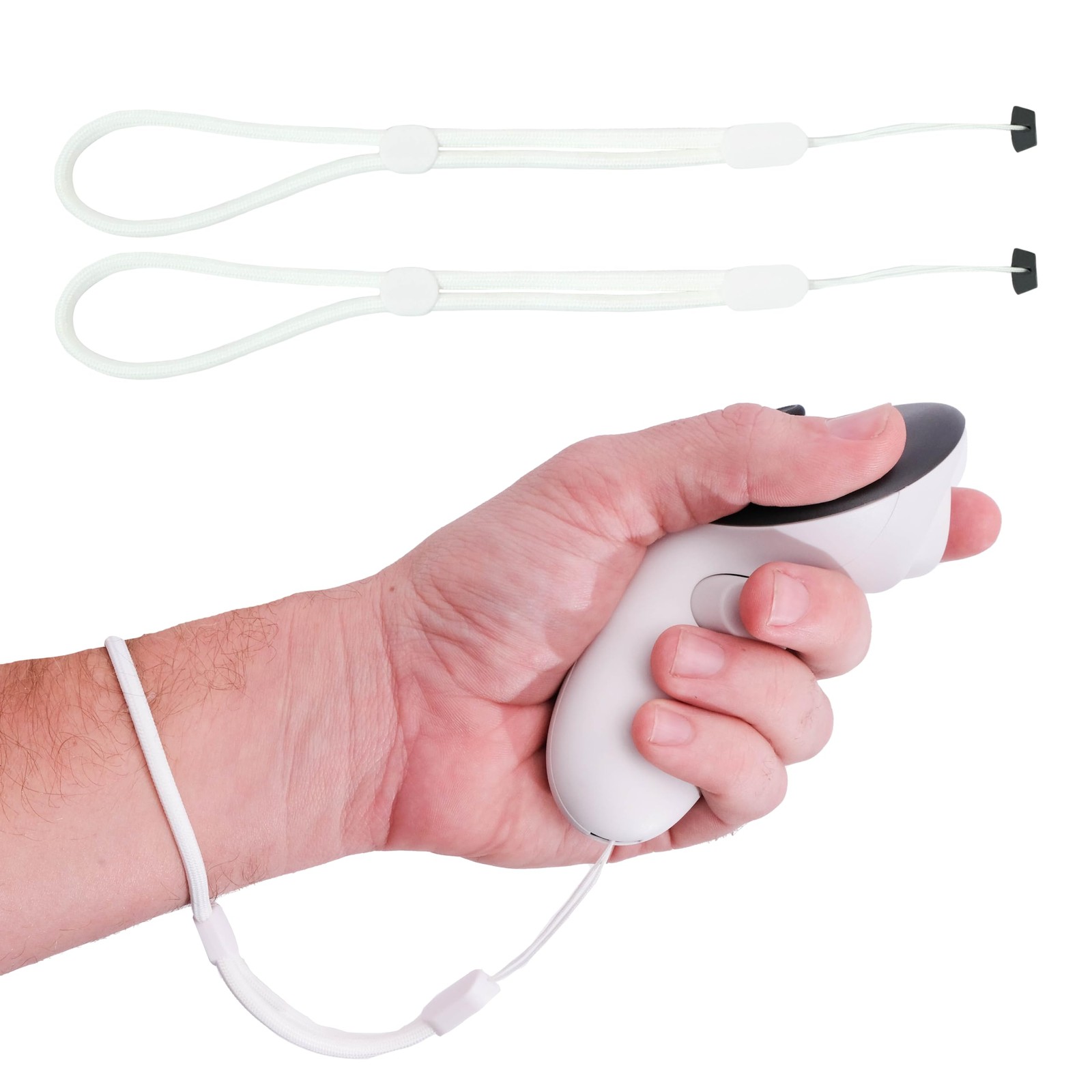Virtual Reality 3 Wrist Straps (2 Pack) - Durable & Adjustable 3 Controller S...