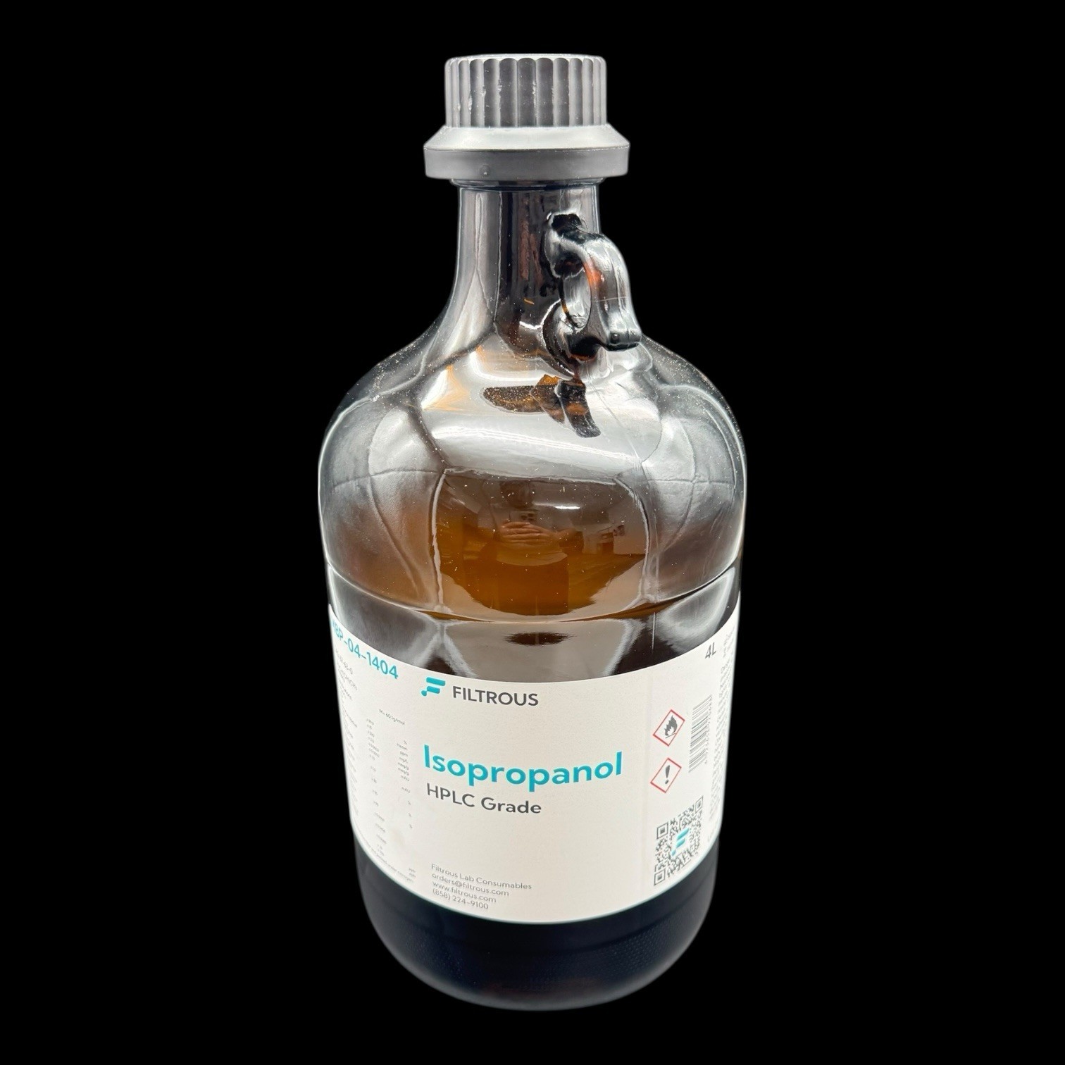 Filtrous Isopropanol 4 Liter HPLC/LCMS