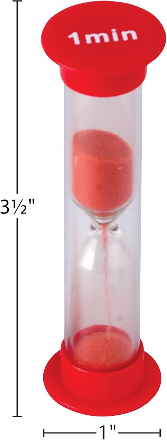 Small Sand Timers Combo - Fun & Functional Time Management Tools for Learning