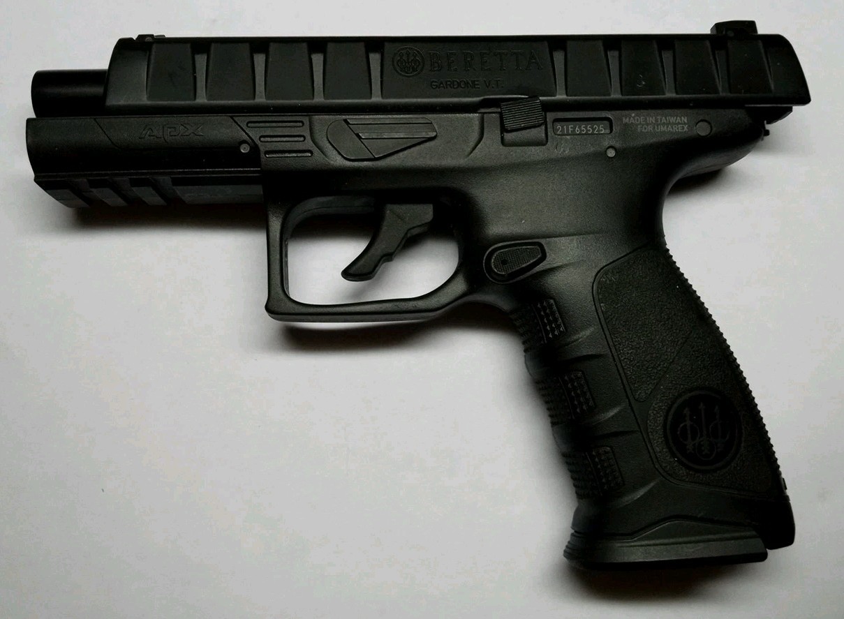 Umarex .177 Cal.  Beretta APX,  BB Pistol W/ Magazine (Untested) Sold For Parts