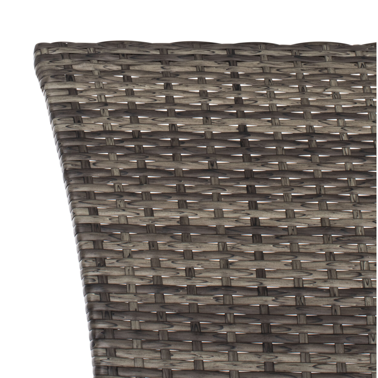 SAFAVIEH Outdoor Collection Edna 3-Piece Lounge Set | Grey Brown/White Cushion |