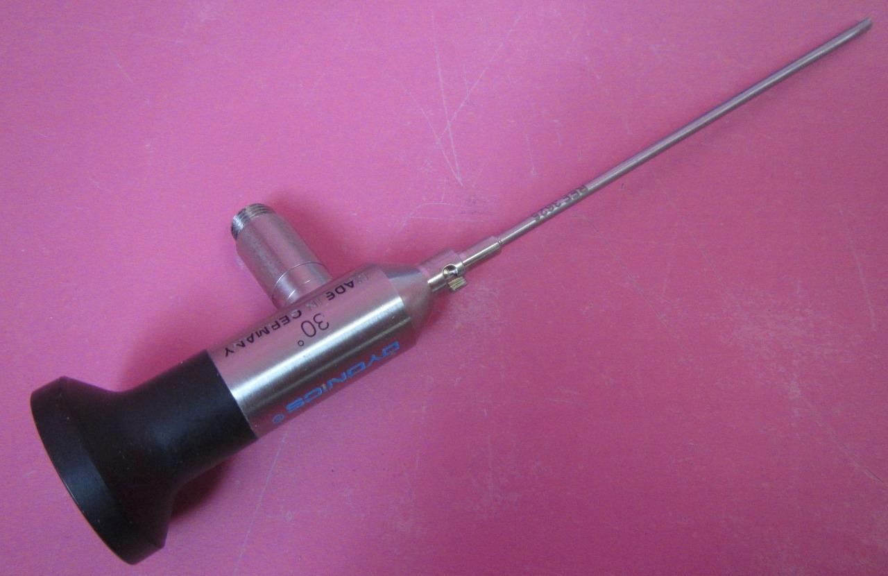 Dyonics 3625 2.7mm 30 Degree Small Joint Arthroscope w/ Luxtec Cable & Case