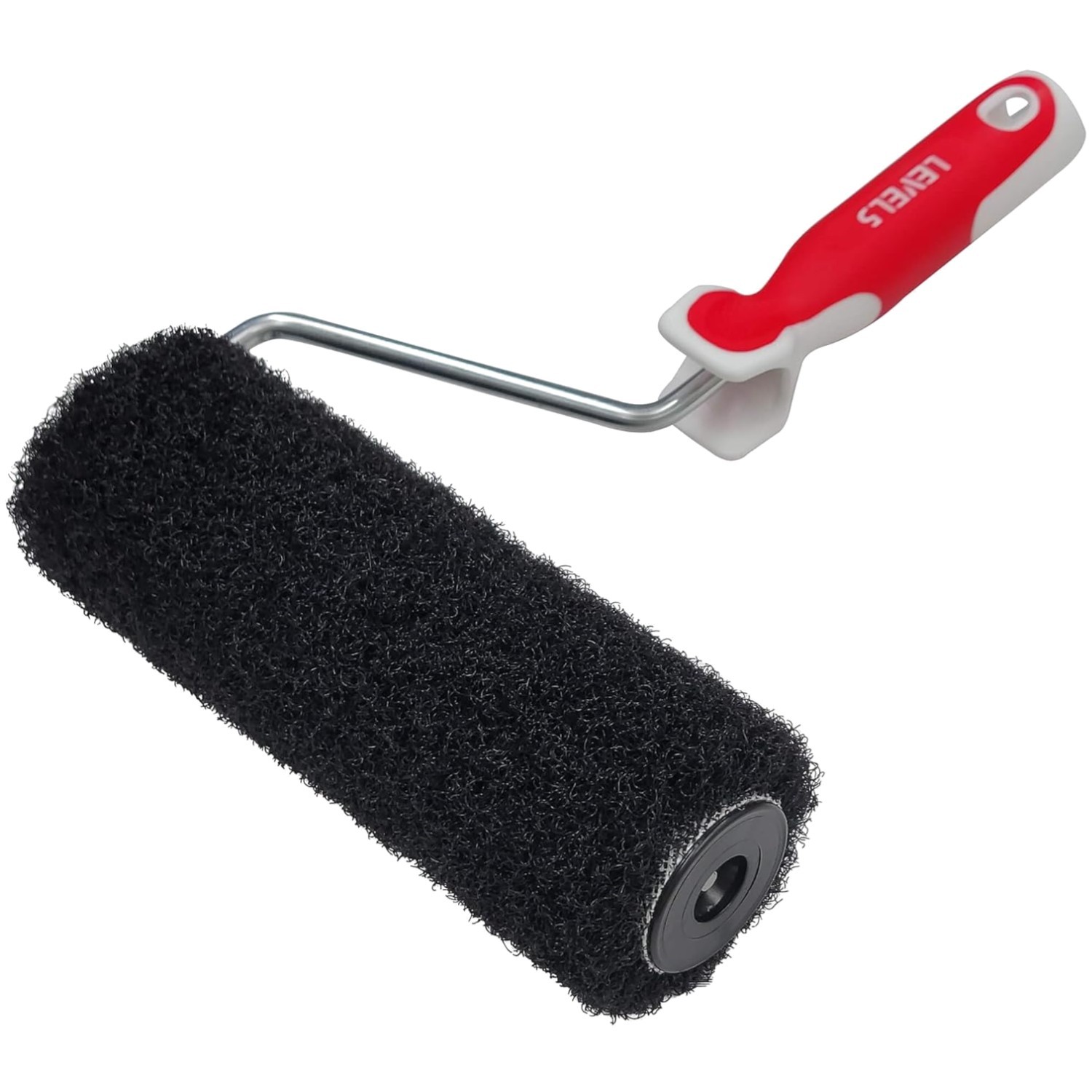 Ergonomic Handle Drywall Roller 9" | Durable Steel Shank