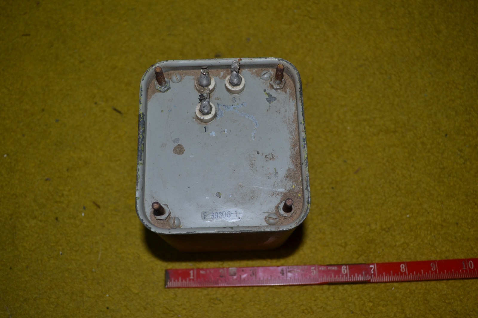 F-39306-1 DUAL CHOKE  12 hy X 2 used from old equipment for use with tube amp