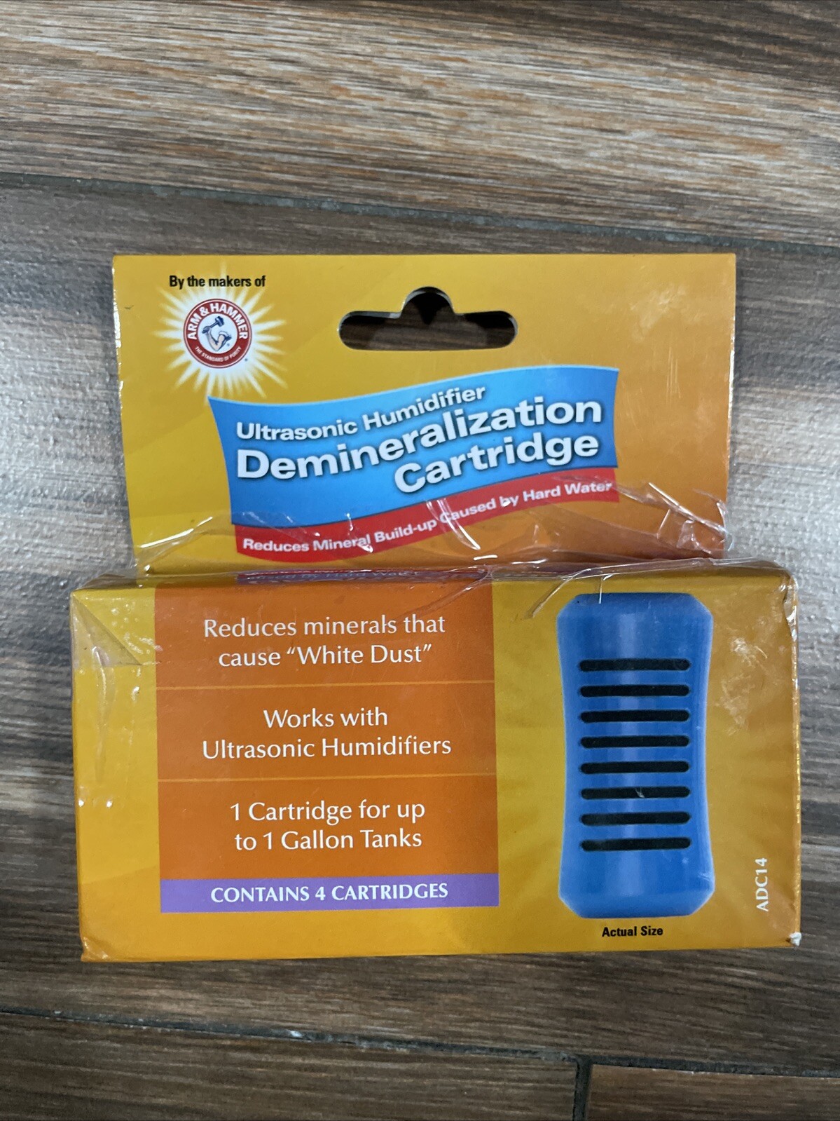 Arm & Hammer Ultrasonic Humidifier Demineralization Cartridges ADC14 Four Pack