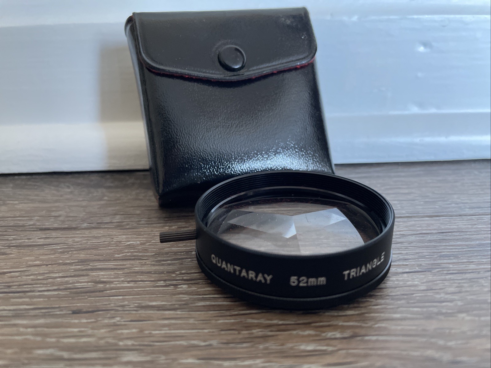 QUANTARAY Special Effects TRIANGLE 52MM  filter Lens with case Japan