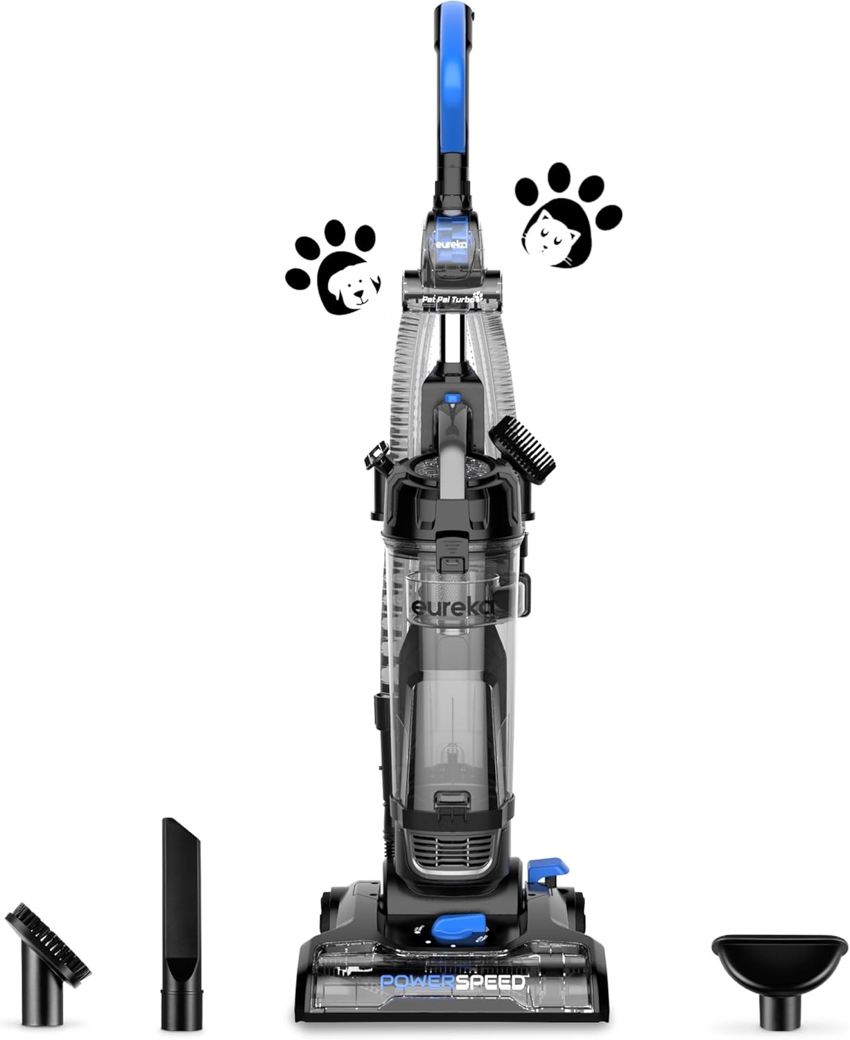 PowerSpeed Lightweight Upright Vacuum Cleaner for Carpet and Hard
