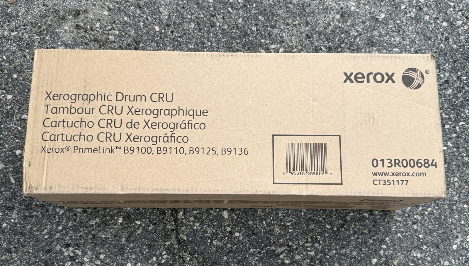 Genuine Xerox 013R00684 Drum Cartridge PrimeLink B9100/9110/9125/9136 (PlZ Read)