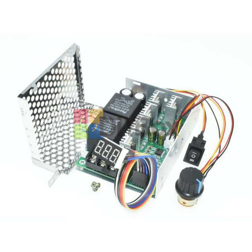 DC 10-50V 40A Motor Speed Control PWM Controller CW CCW Reversible Switch