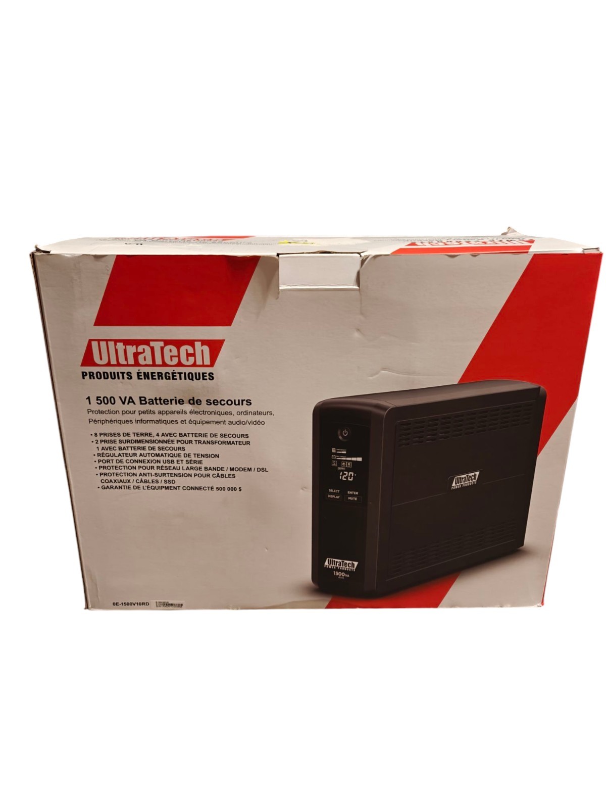UltraTech - 1500VA Battery Backup (OE-1500V10RD)