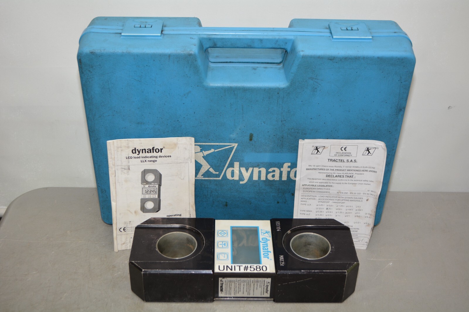 ^ Dynafor LLX Digital Load Indicator 25 Tons #X3922