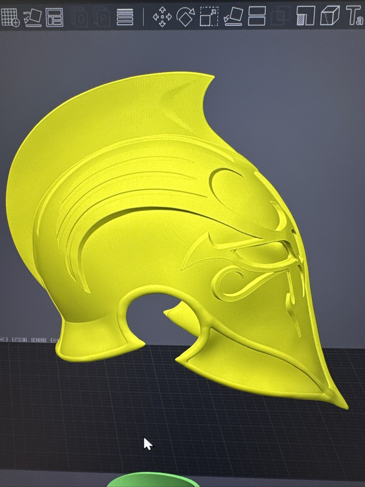 Doctor Fate Helmet PLA Cosplay Headgear Mask Helmet Custom Print Job