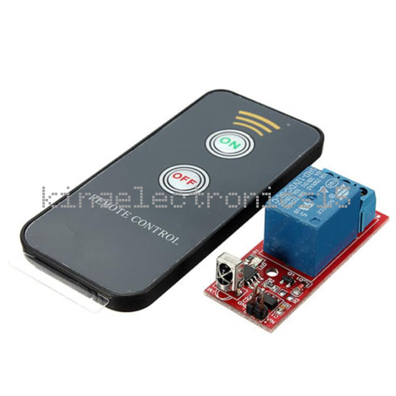1 Channel Infrared Switch Relay Driving Module Board 12V Remote Controller