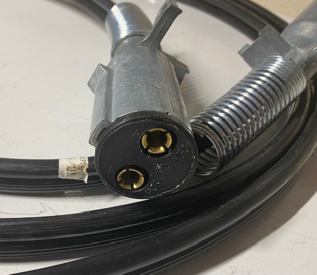 PHILLIPS 2 Pole Auxiliary power cable 4 gauge Straight 12'