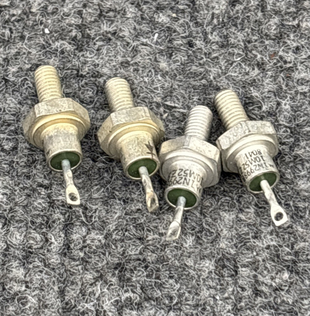 Lot of 4 - Motorola 1N2998B Stud Rectifier Diode New