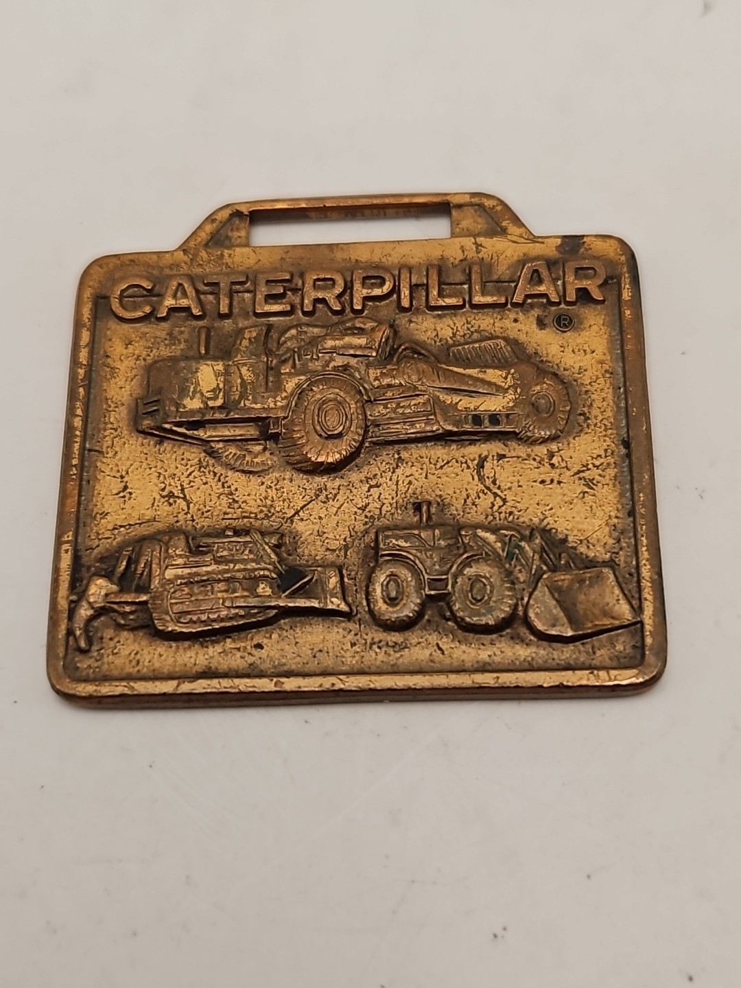 Caterpillar Heavy Equipment Earth Moving Watch Fob Western Equipment Company