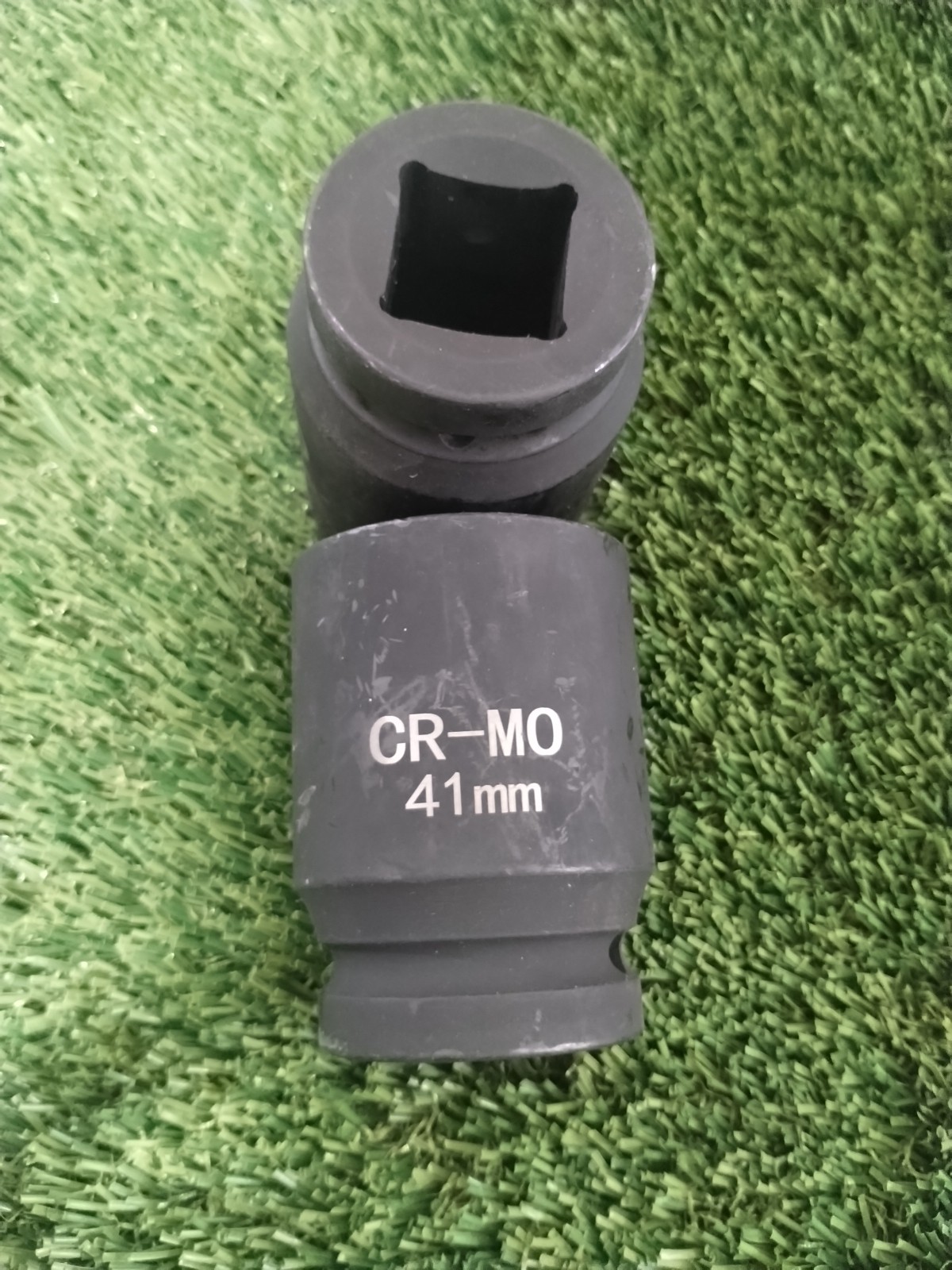 Lot Of 2.  1" Drive by 41mm 6-Point Impact Socket CR-MO 41mm Length
