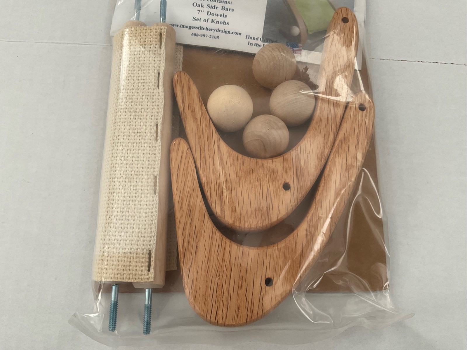 Lap Stitch Mini Mini Frame With 7” Dowels, New