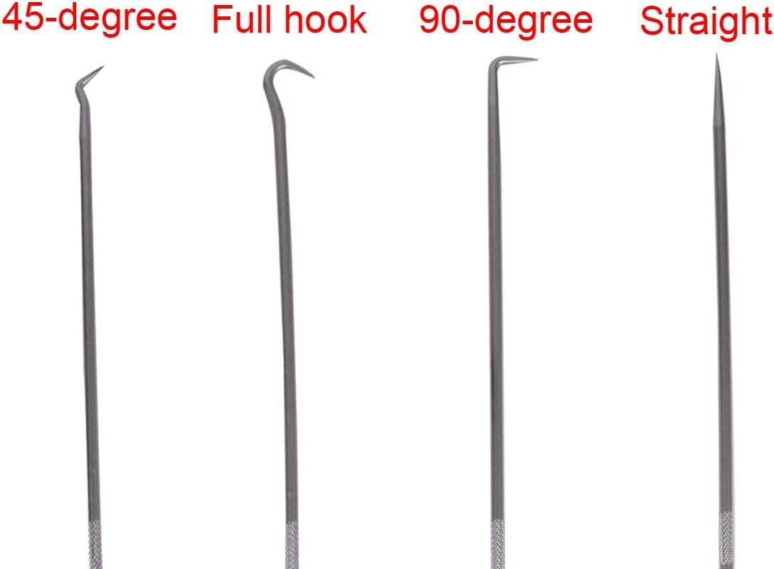 4 Pcs Long Pick and Hook Tool Set