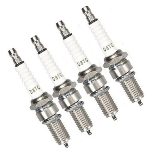 4X Spark Plug DPR7EA-9 /D8TC For YAMAHA ROAD STAR XV1600 XV1700 1999-2014