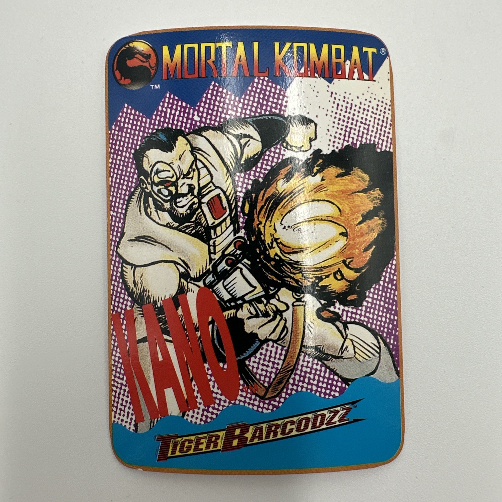 Mortal Kombat Tiger Barcodzz Card Lot Of 20 Sub Zero Scorpion Rayden Free Ship