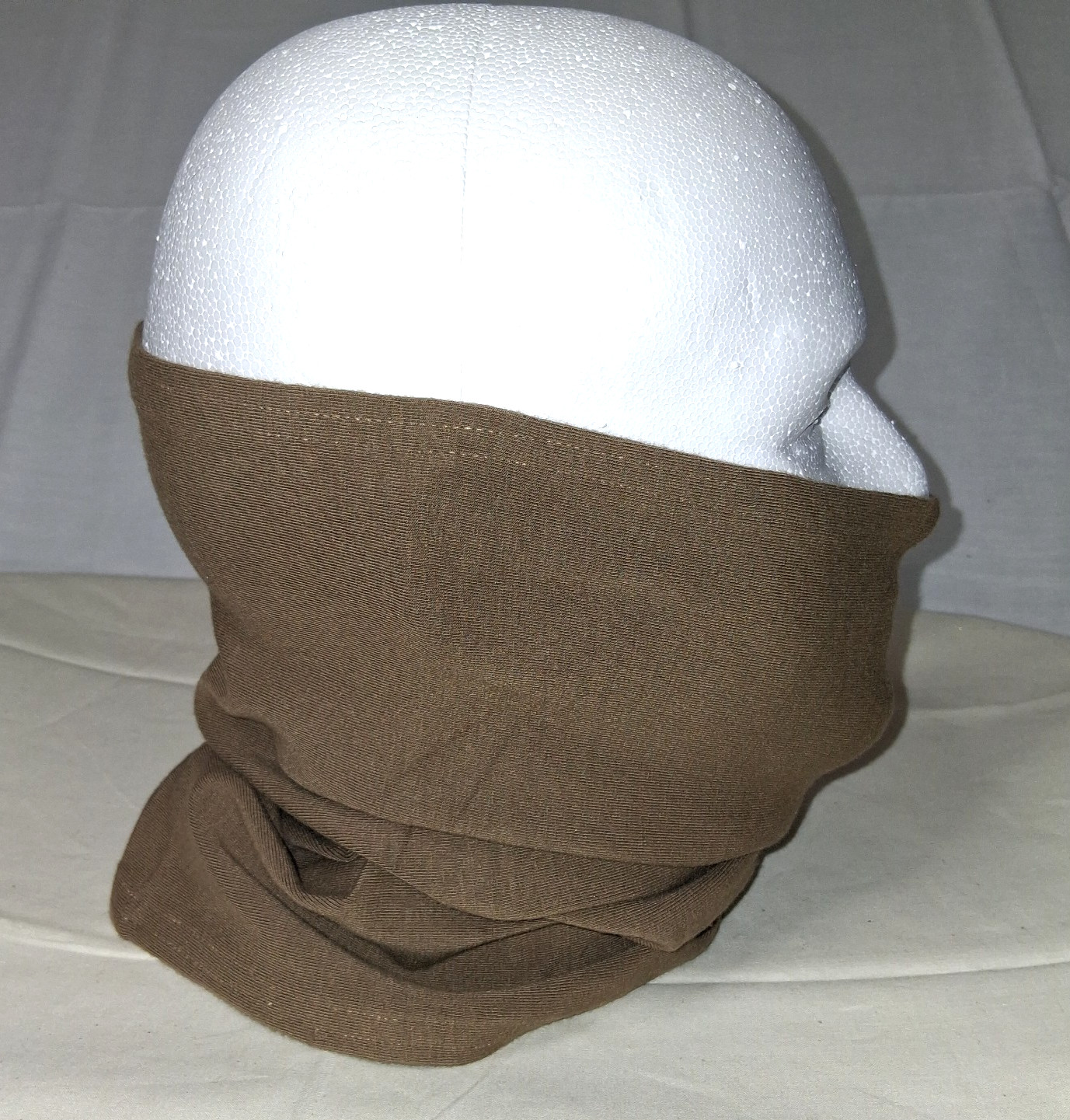 US Army Neck Gaiter 90% Polypropylene USGI Coyote Brown NEW Without Tags