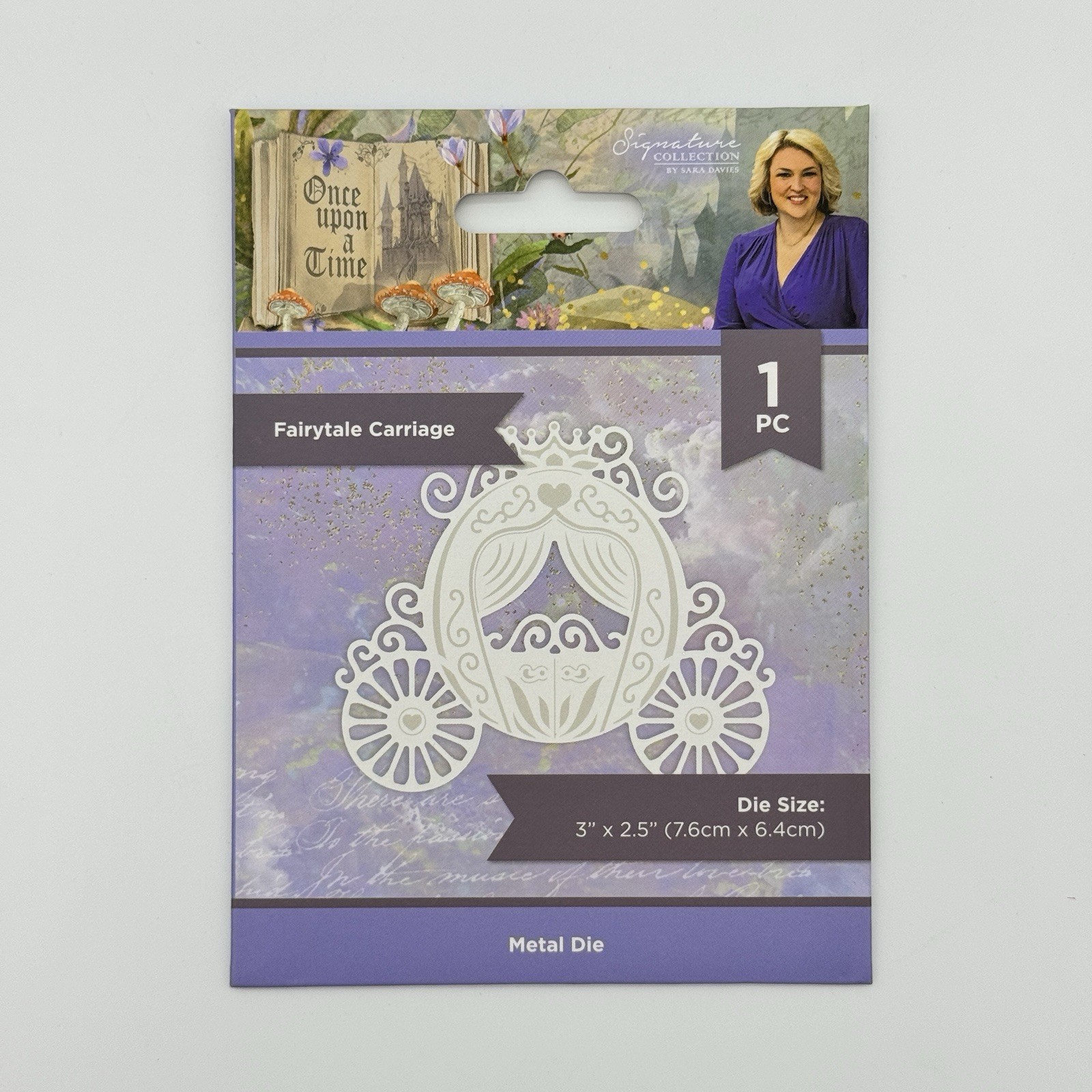 Sara Signature Once Upon A Time FAIRYTALE CARRIAGE Die by Crafters Companion
