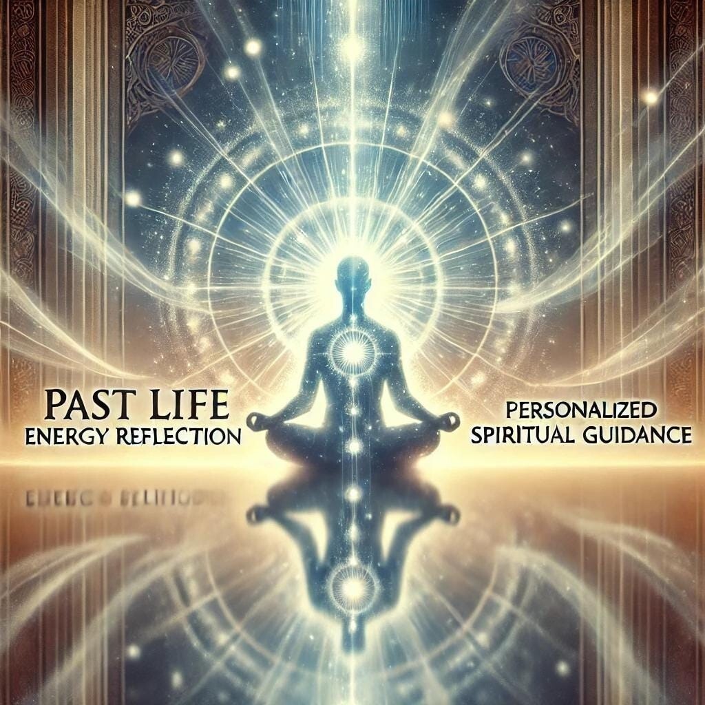 Past Life Energy Reflection & Awareness 30-Minute Personalized Spiritual Guidanc