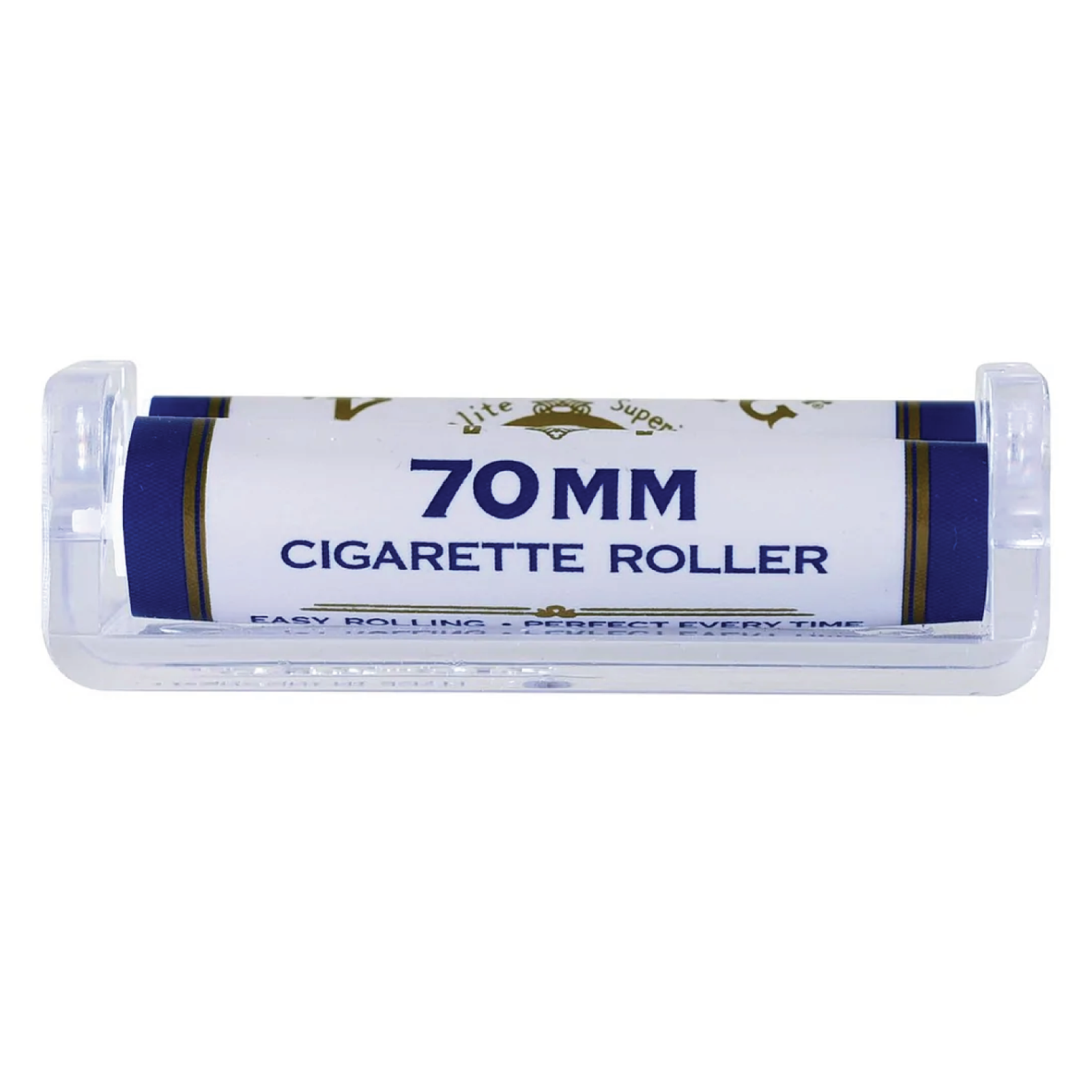 Full Box 12x Rollers Zig Zag White Roller Machine | 70MM | + 2 Rolling Tubes!