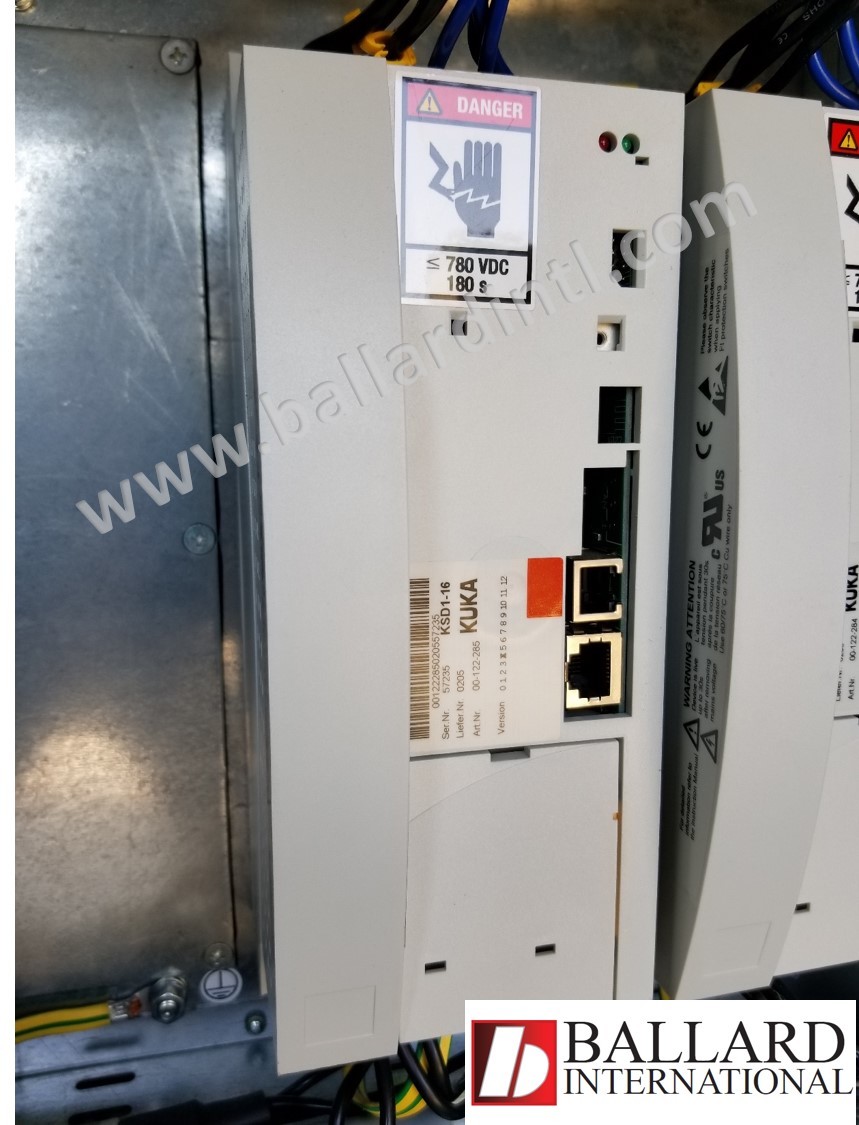 Kuka 00-122-285 KSD1-16 Servo Module UL