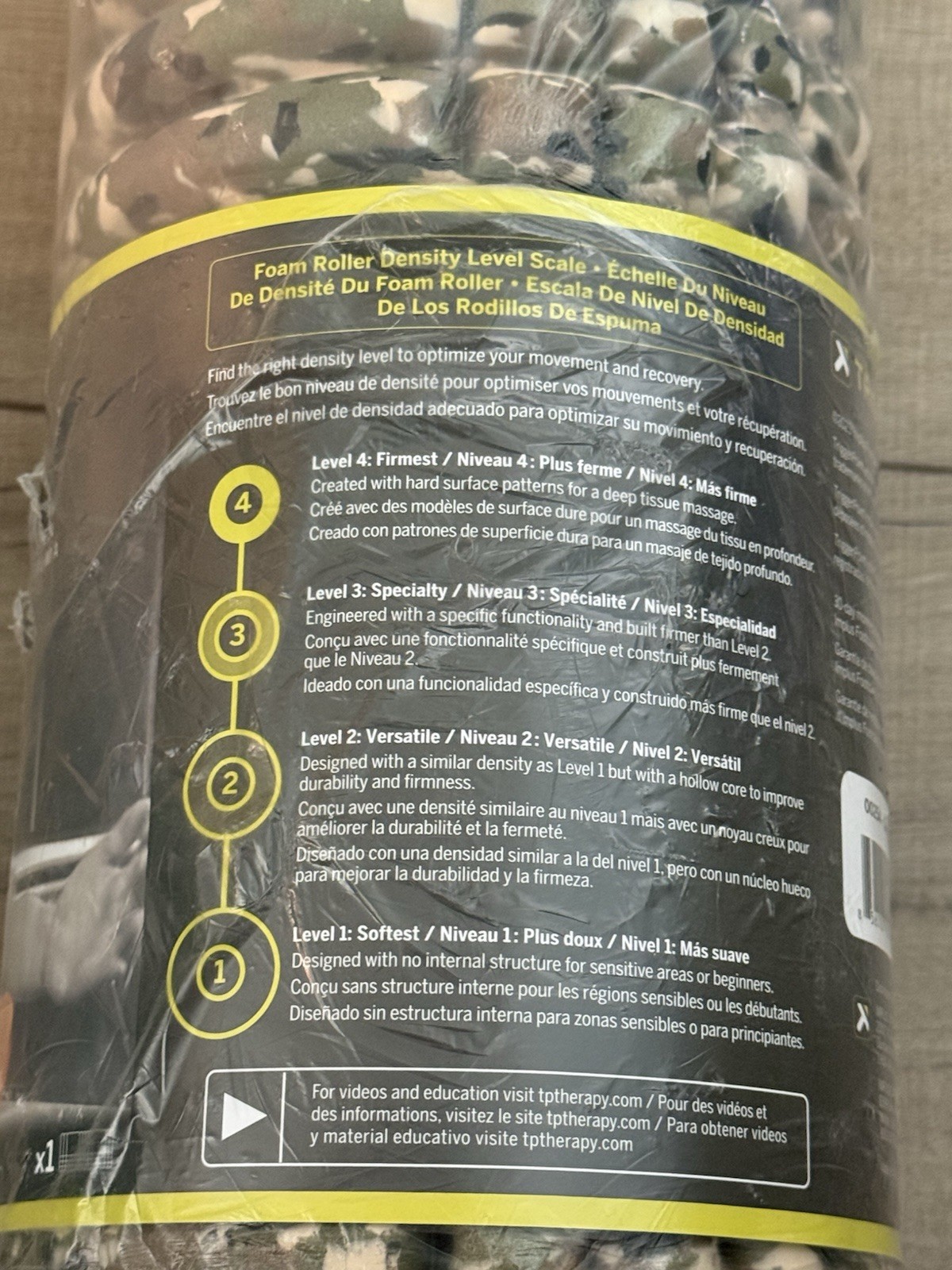 Trigger Point Performance The Grid Revolutionary Foam Roller Camo 00254